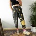 Casual Joker Pants Letter Printed Loose Feet Shorts HF2312-03-03 Casual Joker Pants Letter Printed Loose Feet Shorts HF2312-03-03