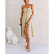 Vibrant Colorful Print Dress 2411-04-04